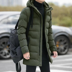 Jaqueta Puffer Masculina Alongada Remano